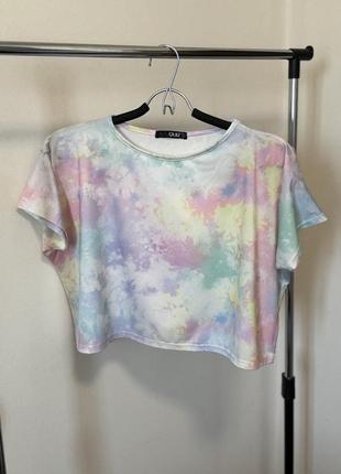 Футболка вкорочена оверсайз oversize
