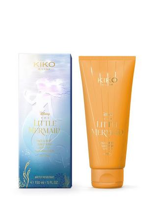 Kiko disney the little mermaid face & body sun cream spf30 сонцезахисний крем для обличчя та тіла з spf30