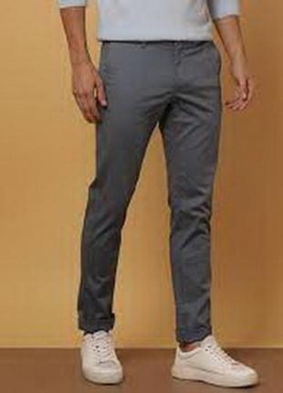 Dressmann стильные, зауженные брюки-чиносы (38\30) slim fit
