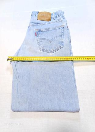 Талия 84 см vintage levi's 550 00550-4834 relaxed fit w33 l34 mexico джинсы