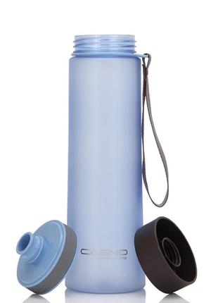 Пляшка для води casno 1000 мл kxn-1111 блакитна3 фото