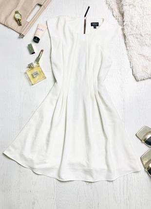 Белое платье topshop