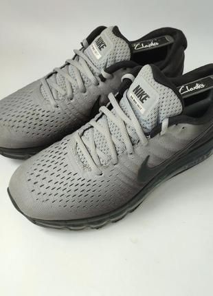 Кросівки nike air max взуття найк сірого кольору на балонах
