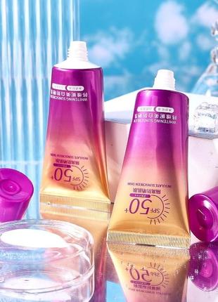 Крем захист від сонця hanweini spf50 pa+++, 40 грам2 фото