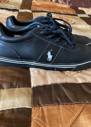 Мужские кроссовки polo ralph lauren черные орог