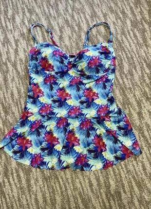 Новый шикарный купальник платье 54-56 размер