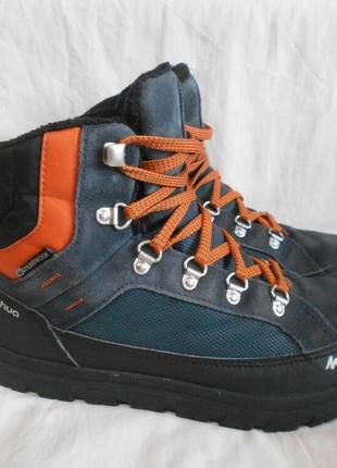 Теплі черевики quechua waterproof р.38.2 фото