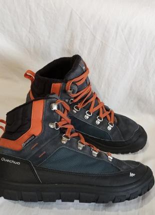 Теплі черевики quechua waterproof р.38.3 фото
