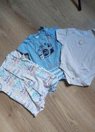 Набор песочников, ромперов, боди, идеально на лето, next, 1, 3-6мес
