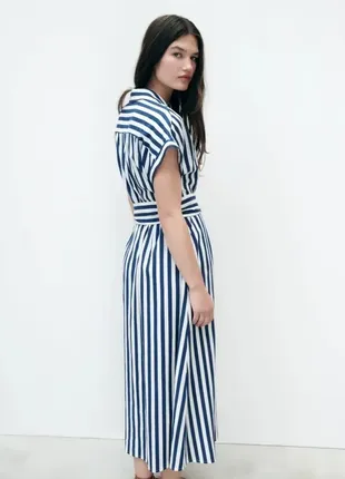 Zara -60% 💛 сукня льон розкішна котон стильна xs, м, l, xl