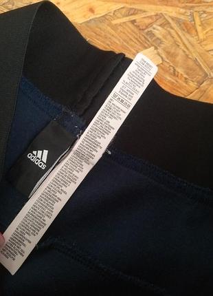 Коттоновые спортивные штаны adidas 5
