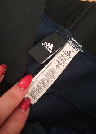 Коттоновые спортивные штаны adidas 4