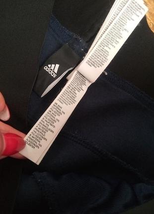 Коттоновые спортивные штаны adidas 6