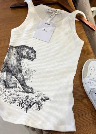 Майка в стилі christian dior
