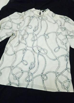 Белая блуза marks&spencer
