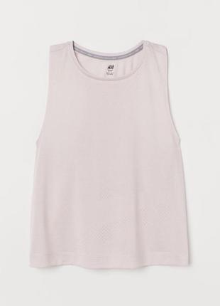 Вкорочена спортивна майка h&amp;m sport