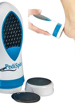 Електрична пемза для педикюру pedi spin, педикюрний набір педі, os7 фото