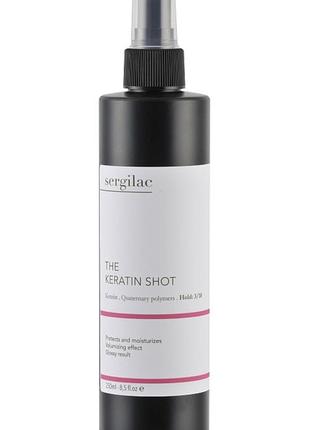 Лосьйон кератиновий для волосся sergilac the keratin shot