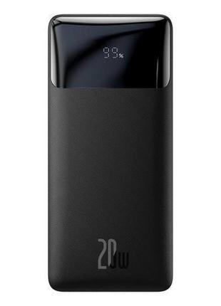 Павербанк baseus bipow digital display powerbank 20w 30000mah black2 фото