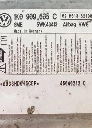 Прошивка блока srs \ airbag \ подушек безопасности, сброс \ чистка \ удаление crash data volkswagen 1k0909605c