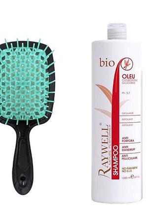 Шампунь проти лупи raywell bio oleu shampoo оригінал 1 літр