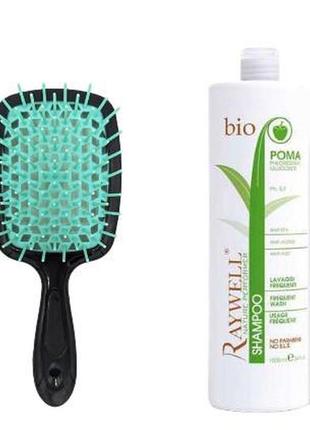 Жіночий шампунь для щоденного використання raywell bio роmа shampoo 1 літр ( 1000 мл ) оригінал