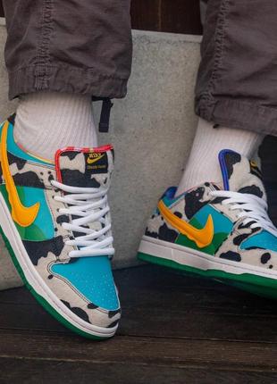 Кросівки nike sb dunk low ben & revolution's chunky dunky
