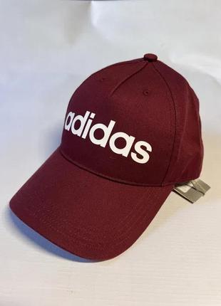 Кепка adidas оригінал hd2220 унісекс one size бордова нова casual sport