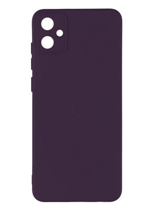 Чохол із рамкою камери silicone cover a samsung galaxy a05 purple