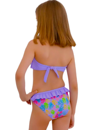 Купальник для дівчаток рюші teres 4 кольори 351шд