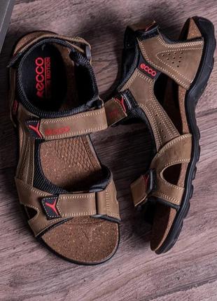 Мужские летние кожаные сандалии высокого качества весна лето босоножки шлепанцы