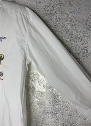 Вінтажна блуза із вишивкою toni6 фото