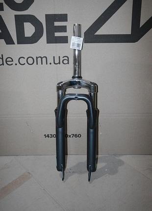 Вилка 24" st 1-1/8" am disc шток-205мм серо-бирюзовый (м) (ys 9043-1 matt) lianji lj641 discovery qube 2022