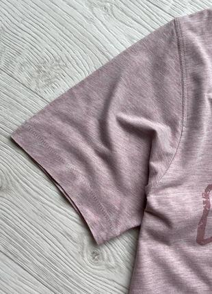 Крута футболка carhartt wip university detroit logo t-shirt pink3 фото