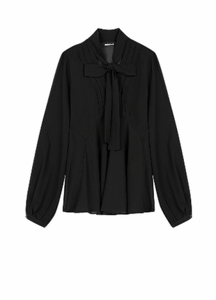 Шифонова блуза 44-46р оверсайз