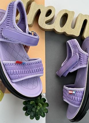 Спортивные, текстильные босоножки