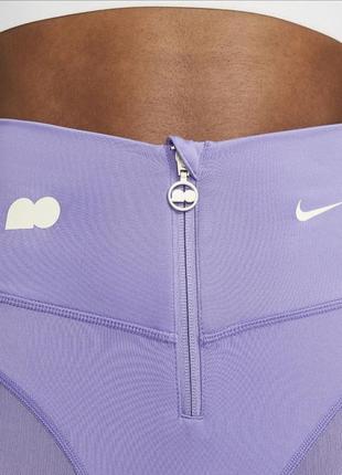 Nike naomi osaka теннисный костюм футболка оверсайз шорты велосипедки леггинсы комплект новый оригинал3 фото