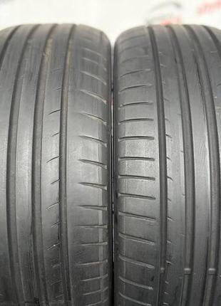 Шины б/у літня 205/55 r16 dunlop sport bluresponse 5mm