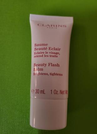 Бальзам для лица beauty flash clarins.