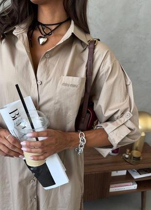 Сорочка miu miu