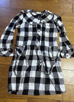 Платье рубашка gap xs s