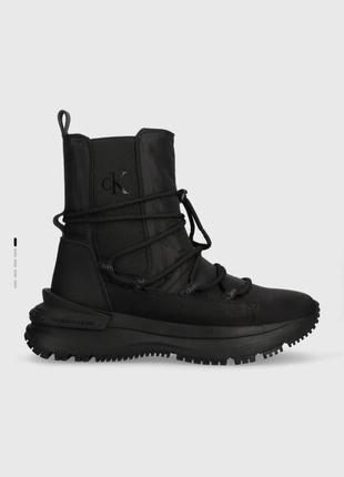 Зимние сапоги calvin klein jeans chunky runnermid alt cl wn