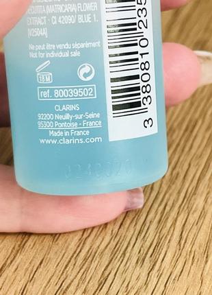 Оригинальное двухфазное средство для снятия макияжа с глаз clarins instant eye make-up...