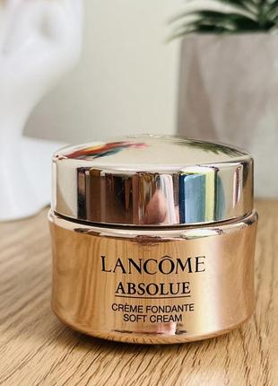 Оригинальный восстанавливающий осветляющий крем для лица lancome absolue regenerating brightening soft cream оригинал предустановочный крем