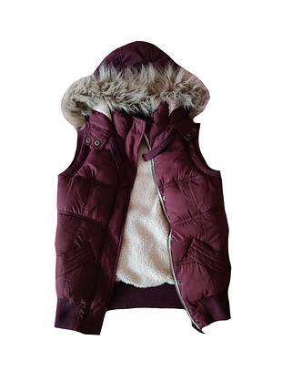 Бордова жилетка