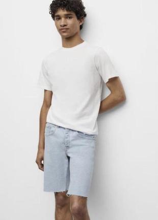 13-14 стильні джинсові шорти mango