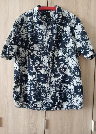 Супер рубашка тенниска гавайка h&м