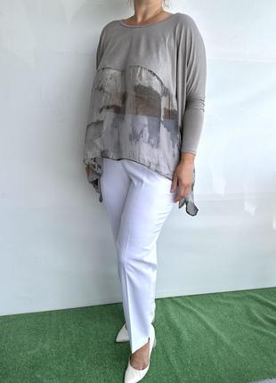Блуза туника шелк итальялия