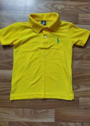 Брендовая футболка поло