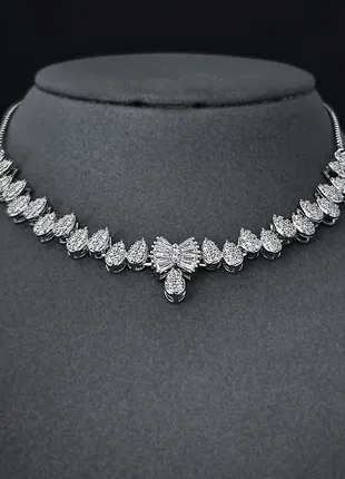 Роскошный ювелирный набор гарнитур комплект украшений